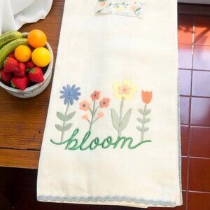 2 Dish Towels Set “bloom”